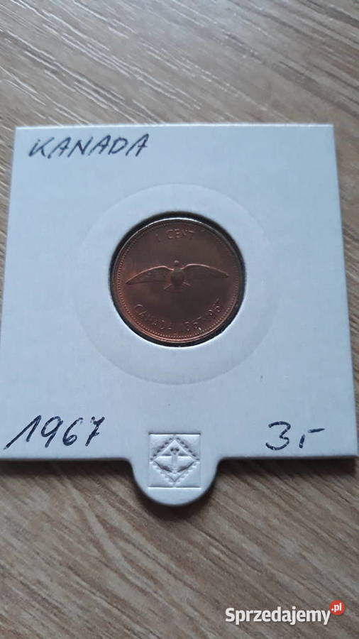 1 Cent Kanada 1967 r