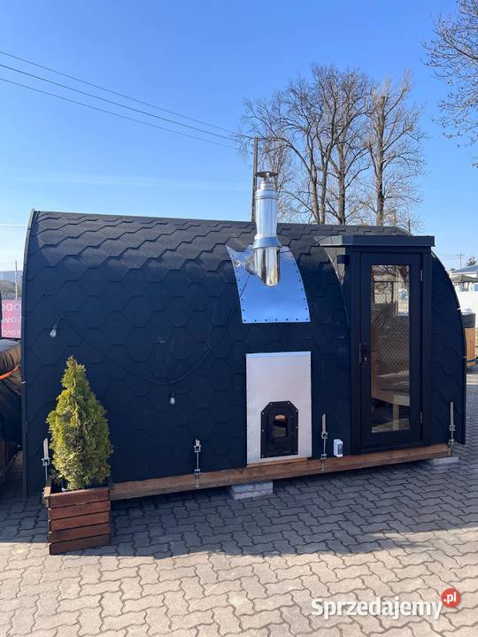 Sauna Ogrodowa RĘKI igloo 4 m PANORAMA Białystok