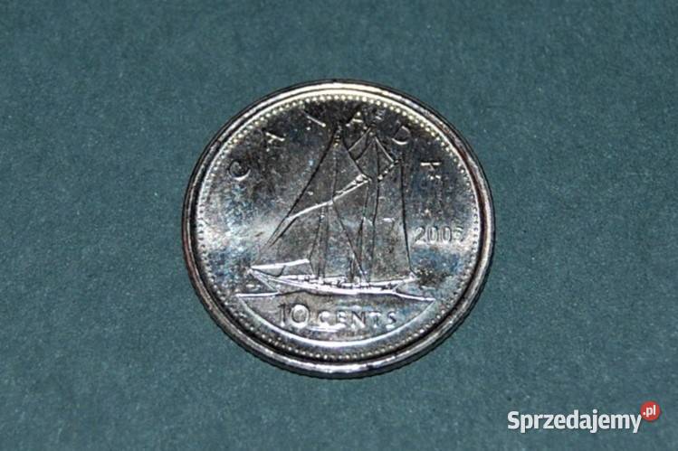 Ten Cent Canada 2005r Moneta Starocia Antyki, Sztuka, Kolekcje