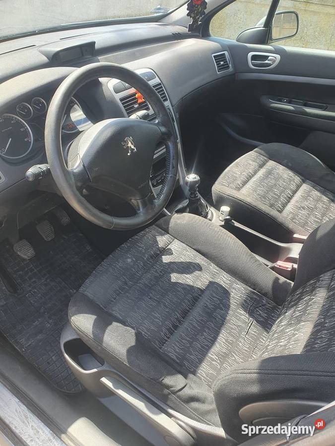 Peugeot 307sw 2hdi 136 2004 centralny zamek 307 SW Łask