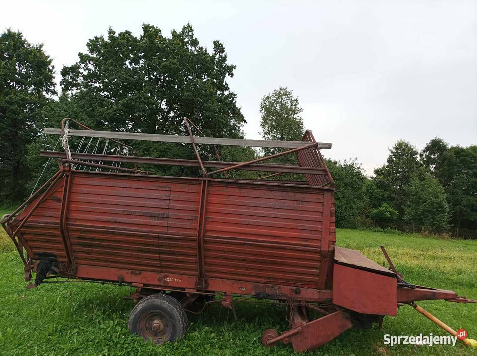 Przyczepa samozbierająca T055 Ustrobna