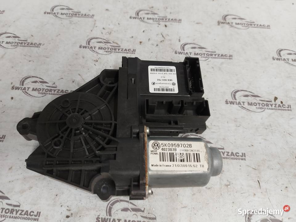 VW GOLF VI 09r silniczek szyby lewy przód Wyposażenie elektryczne świętokrzyskie Kielce