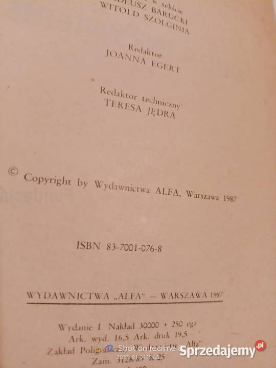 Cuda inżynierii Szolginia książki Warszawa