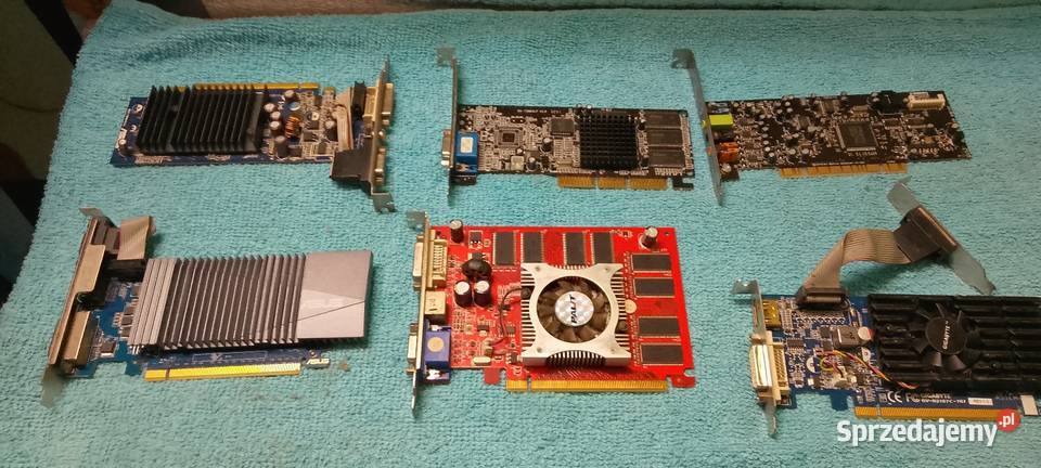 Sprzedam karty graficzne Praga