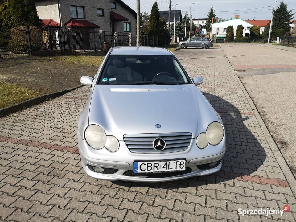 Mercedes C230 kompresor Coupe wspomaganie kierownicy Brodnica