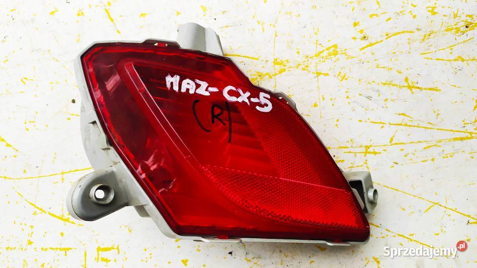 MAZDA CX5 CX5 LAMPA TYŁ W ZDERZAK PRAWA Wrocław