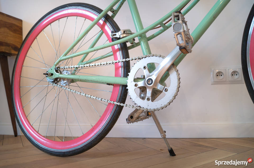 Rower POLKA BIKES miejskiego ninja FIXIE Ostre Kraków