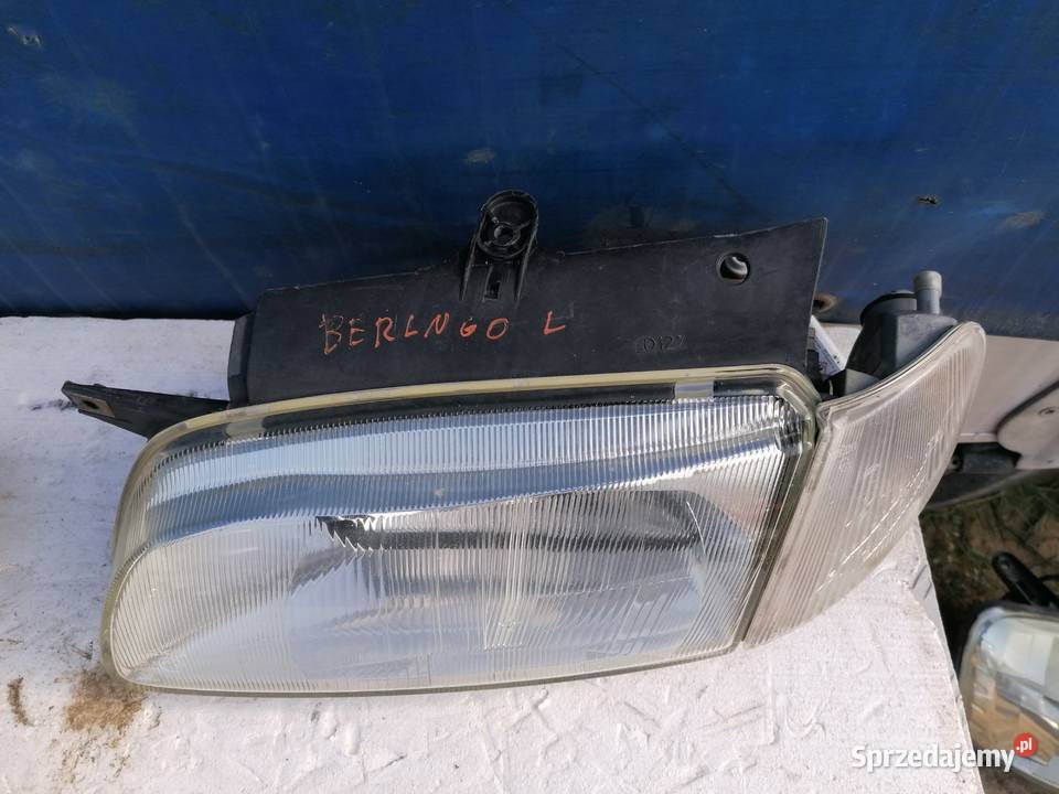 Lampy Przód Kpl Citroen Berlingo osobowe lubelskie Wisznice