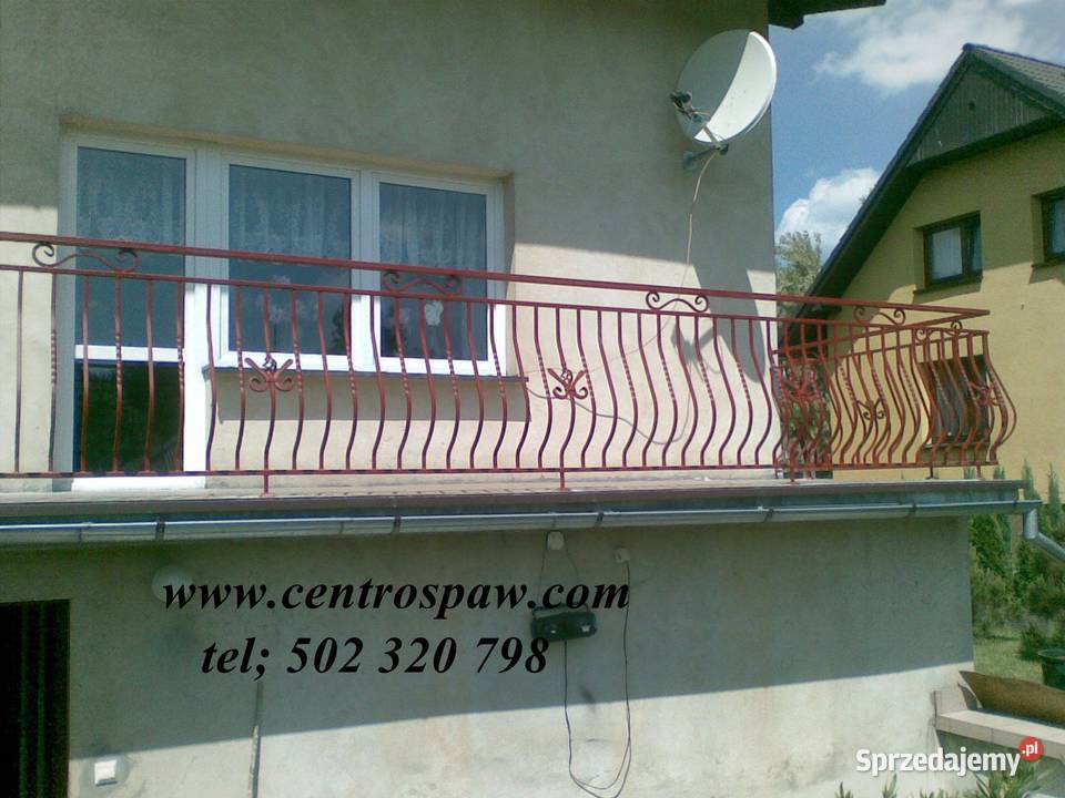 Balustrada kuta balkon taras Częstochowa