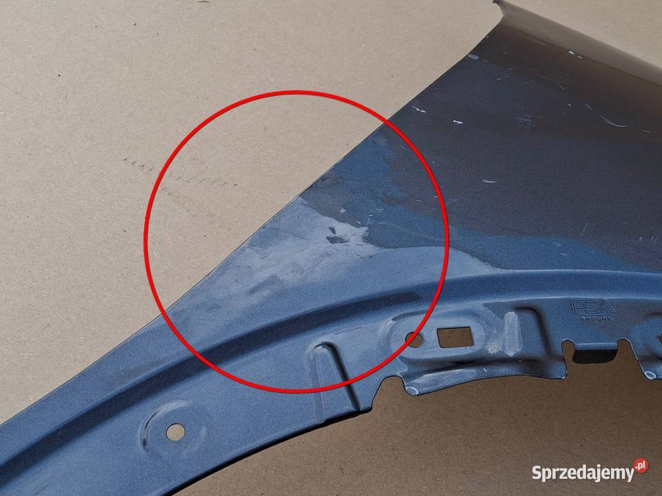 CITROEN C4 III C4 X BŁOTNIK PRAWY PRZÓD PRZEDNI osobowe Bieleń