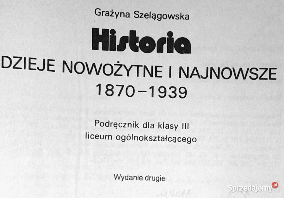 Historia 3 Dzieje nowożytne i najnowsze 18701939 Chełm