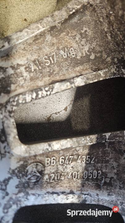 Aluflegi mercedes 16 Kartuzy