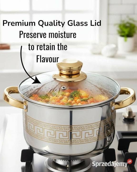 259 Garnki nierdzewne Versace Garnki i szybkowary Zabrze