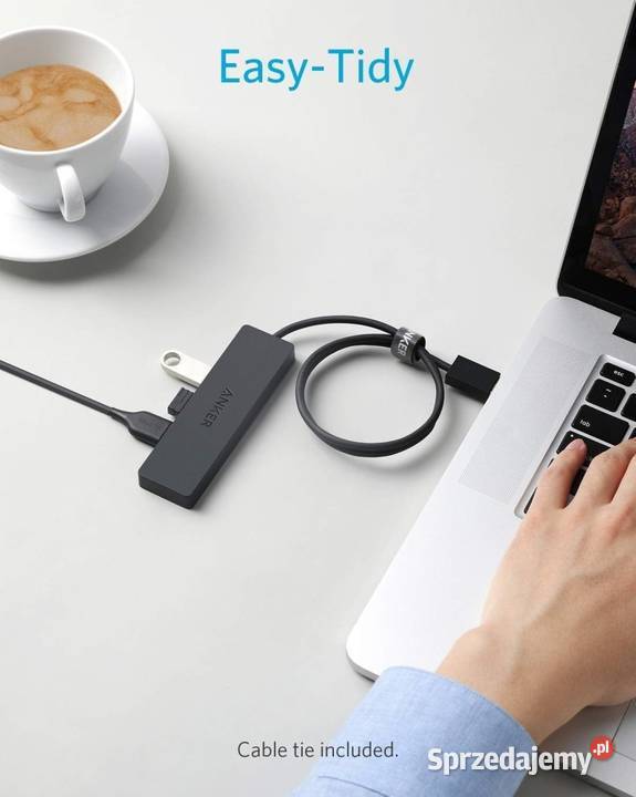 Anker Hub USB 30 4 porty rozdzielacz USB do Elektronika podkarpackie Rzeszów