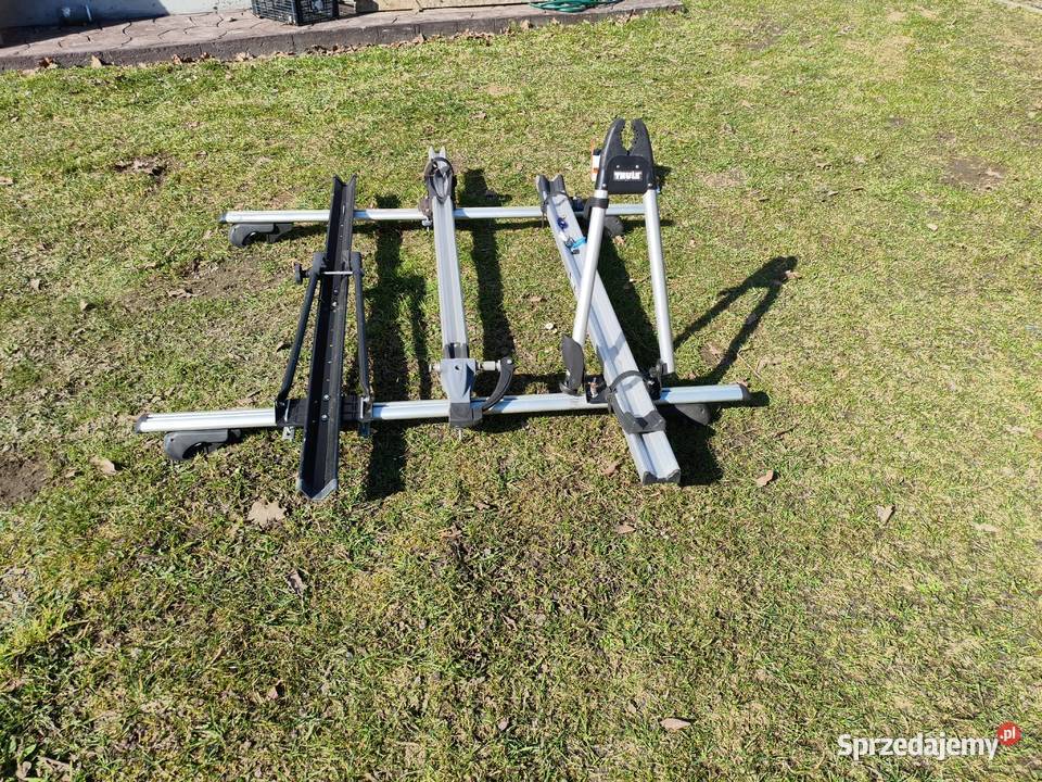 bagaznik dachowy z 3 uchwytami rowerowymi