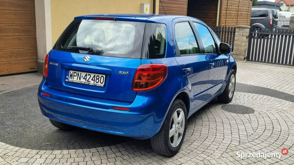 Suzuki SX4 Super Stan Alu Klima Serwis GWARANCJA Płońsk sprzedam