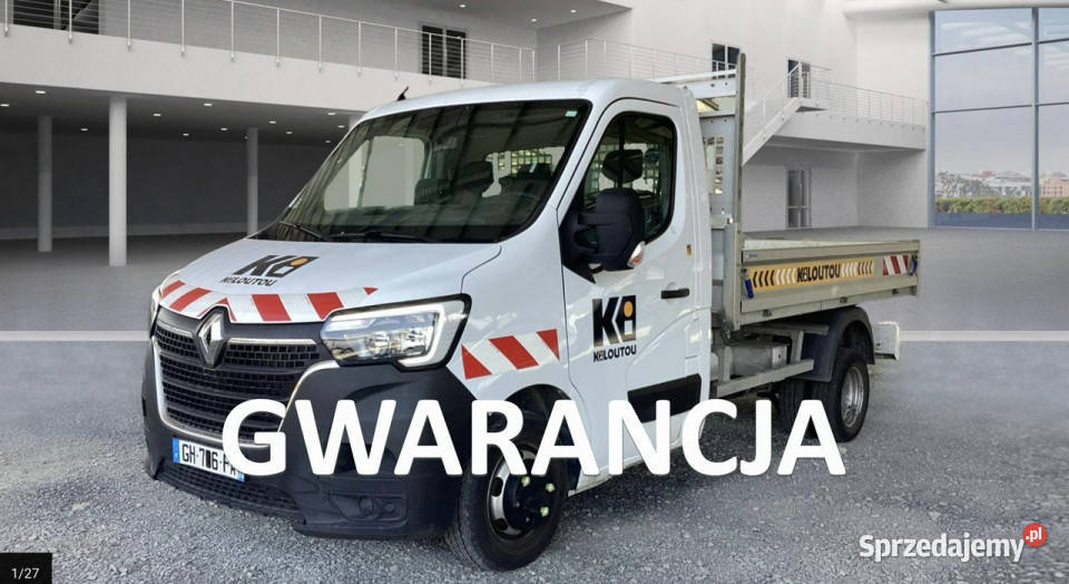 Renault Master Wywrotka Bliźniak 2022r lift 50 Warszawa sprzedam
