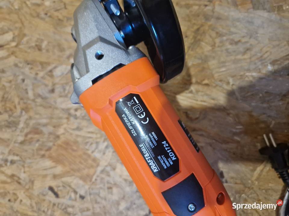 SZLIFIERKA KĄTOWA 1400W 125mm KĄTÓWKA DIAX KRAFT Głogowa sprzedam