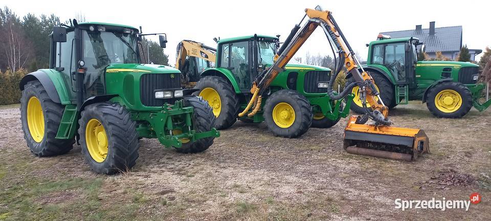 John Deere 6520 Kosiarka teleskop 7m mulczer do Podchojny
