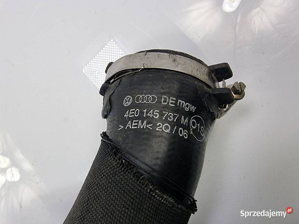 PRZEWÓD RURA DOLOT AUDI A8 D3 LIFT 4E0145737M Lipno sprzedam