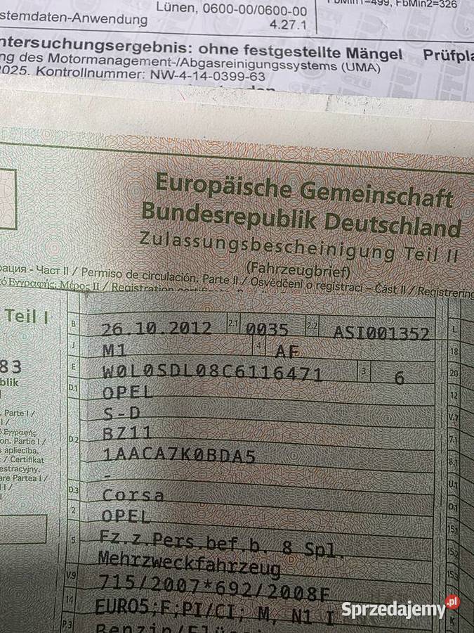Corsa D 2012r 12 86 zLPG