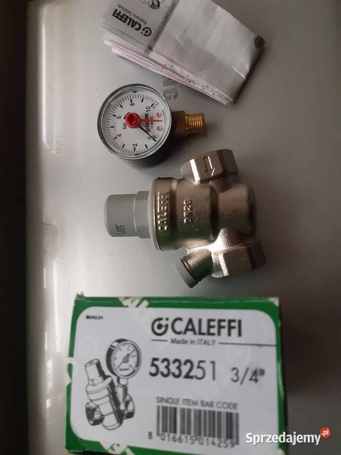 CALEFFI regulator ciśnienia wersja SKOŚNA z Parczew