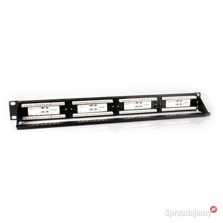 PATCH PANEL UTP CAT6A GETFORT 24 PORTY RJ45 Knurów sprzedam