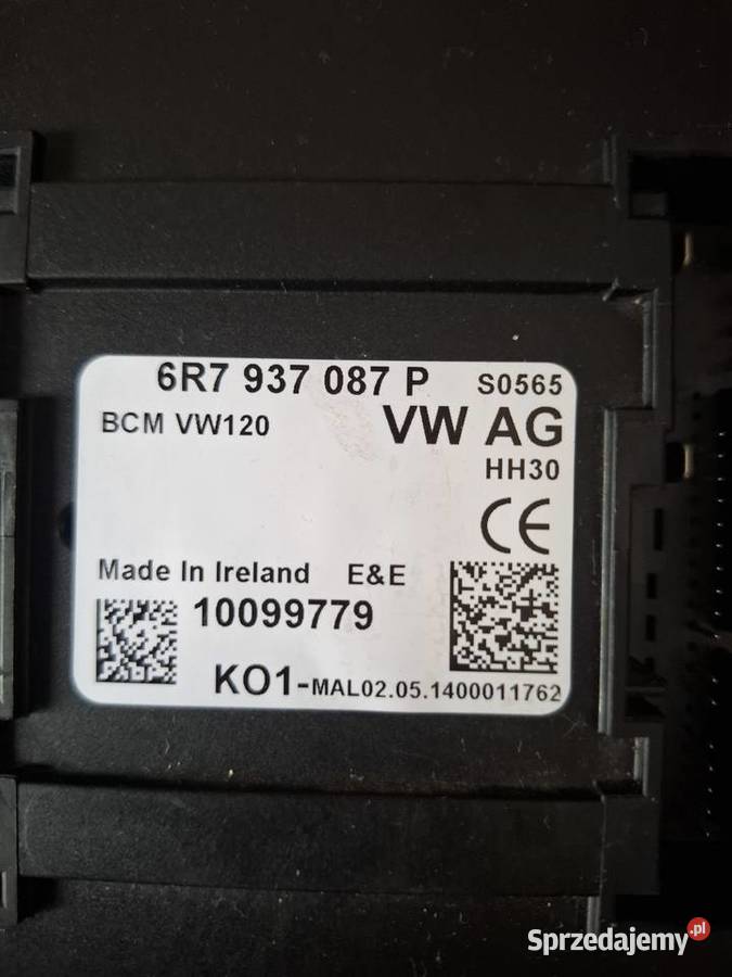 Sterownik modul komfortu VW Amarok 6R7937087 P osobowe Zielona Góra
