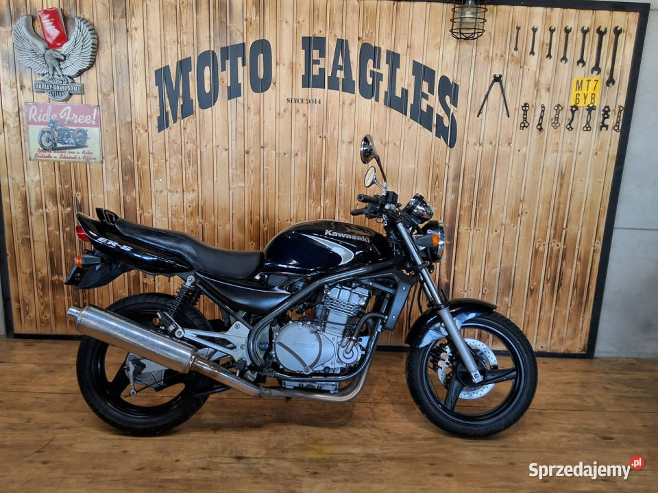 Kawasaki ER Piękny Motocykl KAWASAKI ER500 naked Stare Miasto
