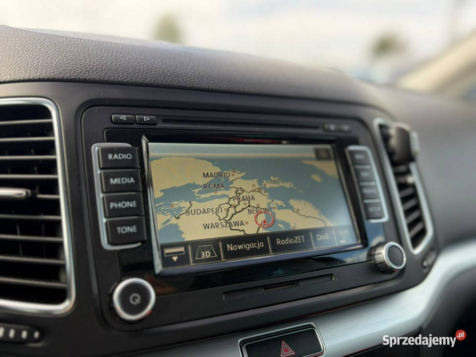 Volkswagen Sharan Navi Climatronic automat tempomat Motoryzacja Lębork