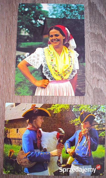 Pocztówki ze strojami folkowymi ludowymi 18 Chełmno