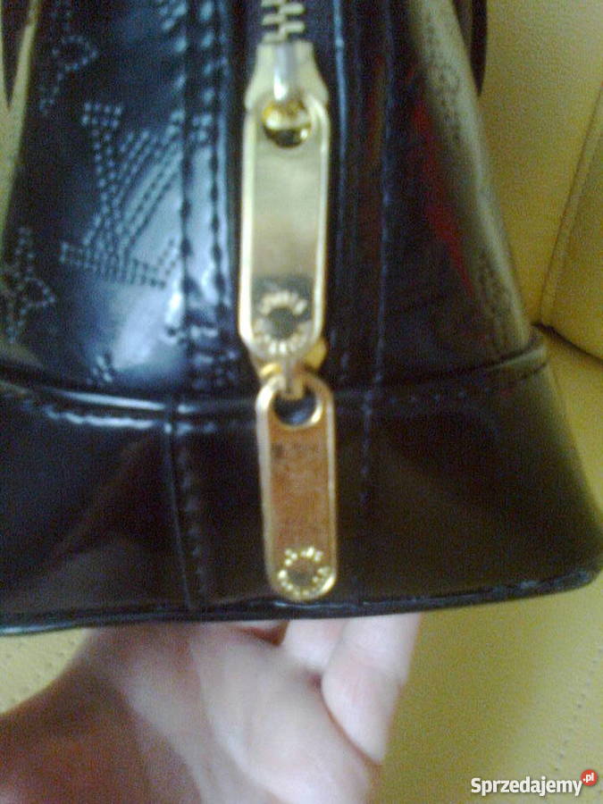 LV Alma czarna torebka kuferek lakierowana wielkopolskie Tarnowo Podgórne