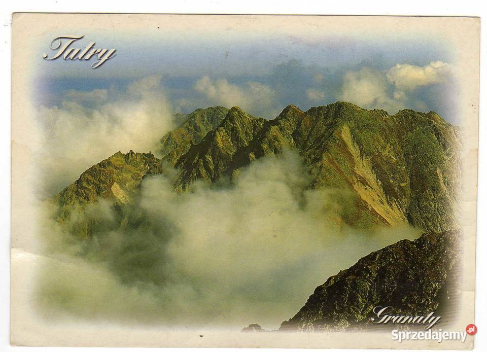 TATRY GRANATY POCZTÓWKA Krynki