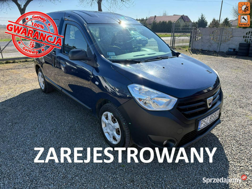 Dacia Dokker klima zarejestrowany gwarancja Zbąszyń