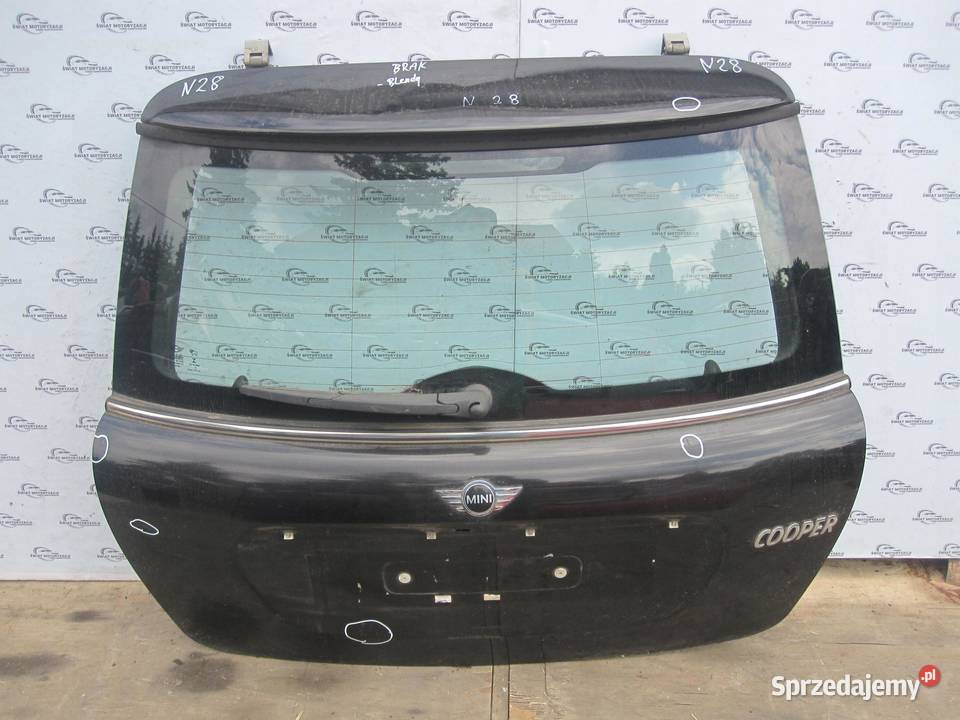 MINI COOPER II R56 12r klapa tył osobowe sprzedam