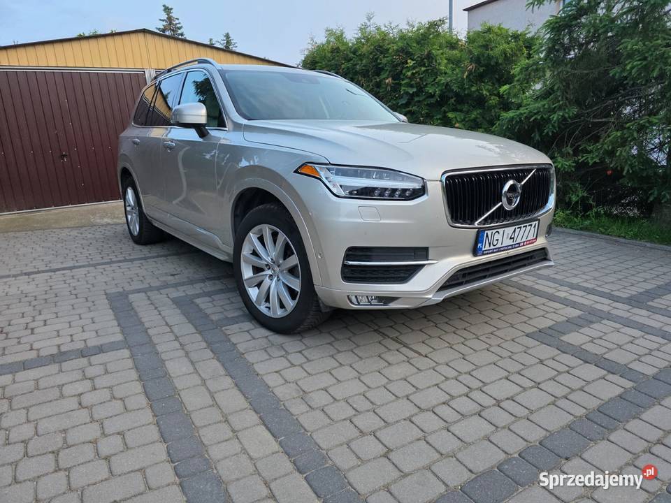 Volvo XC90 20 T6 Momentum 2016 automatyczna warmińsko-mazurskie Giżycko