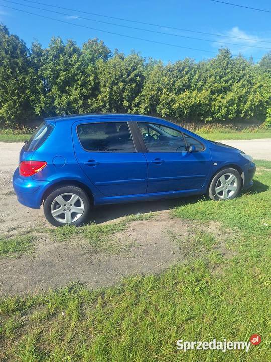 PEUGEOT 307 20hdi 140 AUTOMAT 2006r automatyczna łódzkie Zduńska Wola