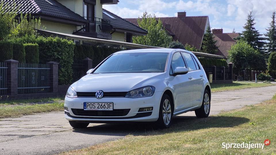 Volkswagen Golf 7 16 diesel 2017 radary aktywny zachodniopomorskie Stargard sprzedam