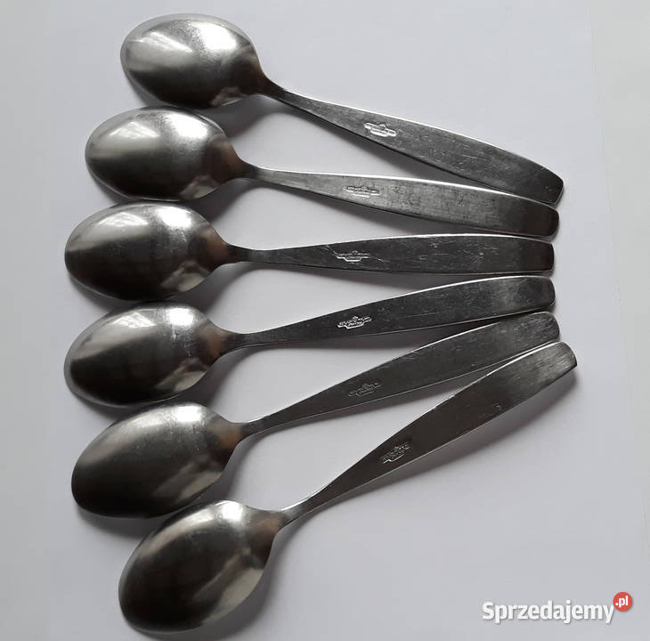 Łyżki obiadowe 3 PASECZKI PASKI Gerlach sztućce Dąbrowa Górnicza