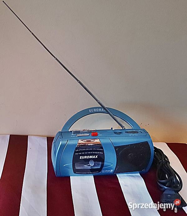 Radiomagnetofon Euromax EM2942B mały jamnik Ostrów Wielkopolski