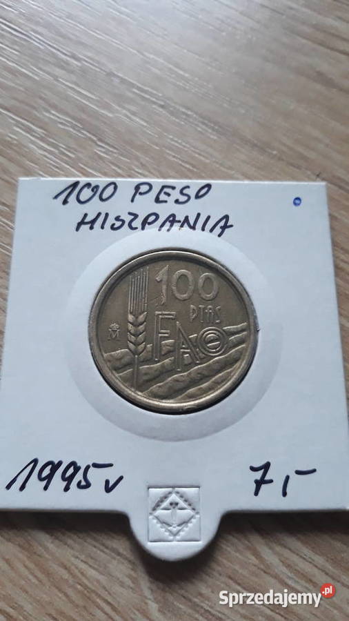 100 Peset Hiszpania 1995 r Konin sprzedam