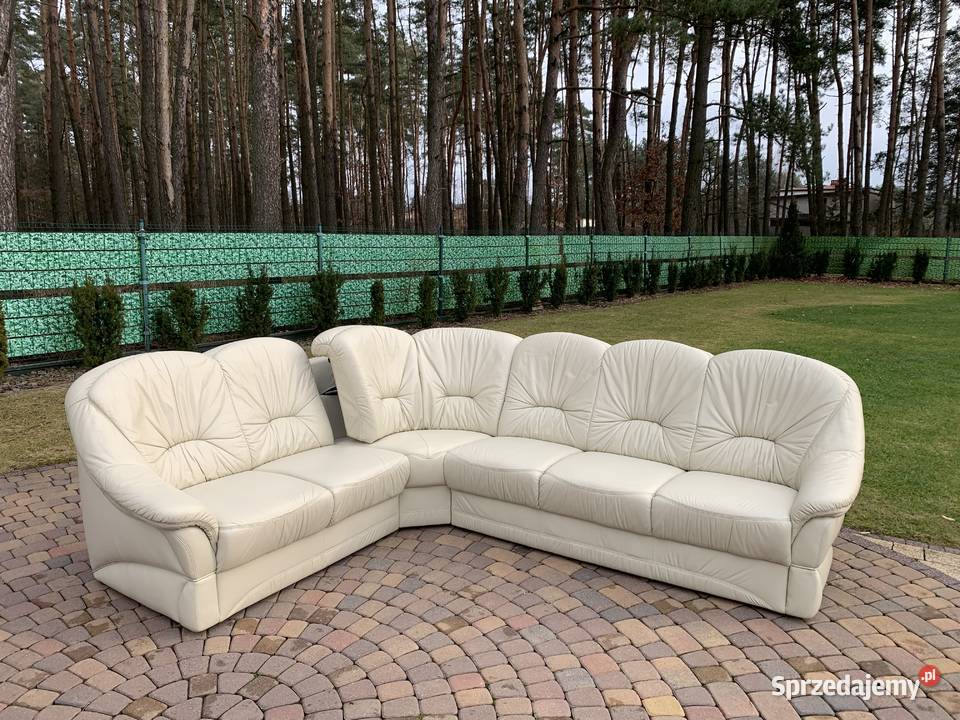 NAROŻNIK SKÓRA NATURALNA 280cm Kalety