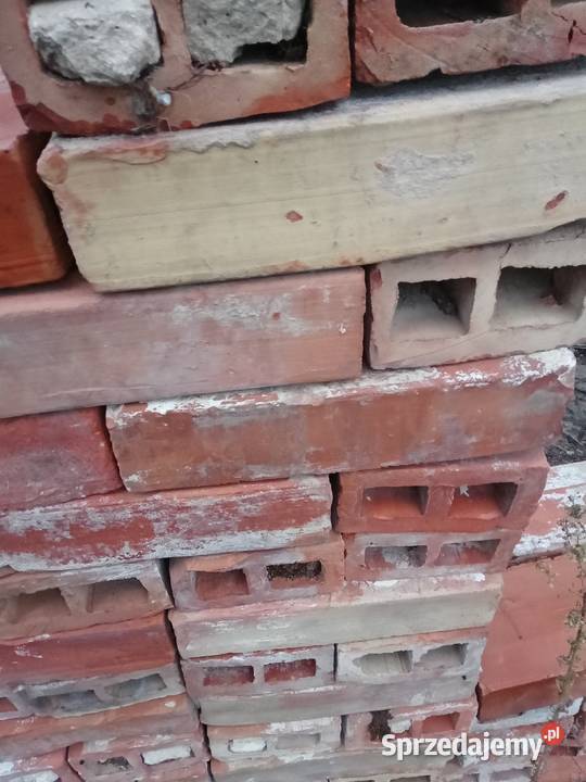 Cegła dziurawka 27 czerwona rozbiórkowa 27cgrill Wędzarnie Działyń