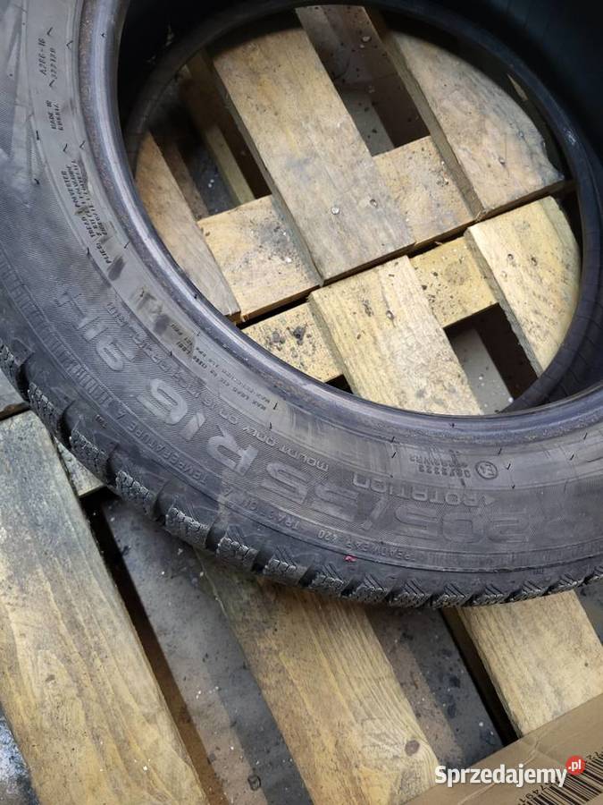 Opony zimowe nokian 20555 16 wr d4 okazja tanio mazowieckie Pułtusk