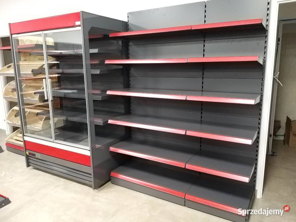 Regał sklepowy przyścienny Mago regał metalowy Barczewo sprzedam