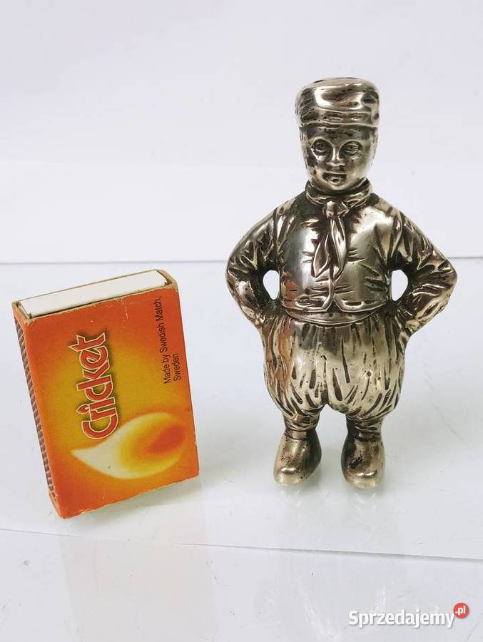 Figurka Sól Pieprz Srebro 800 Niemcy Hanau