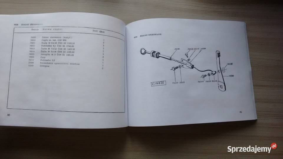 Katalog części Tz4k14