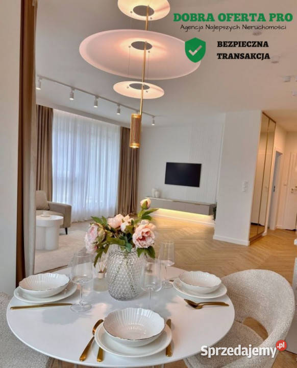 2pok mieszkanie premium z balkonem i halą apartamentowiec Gdańsk