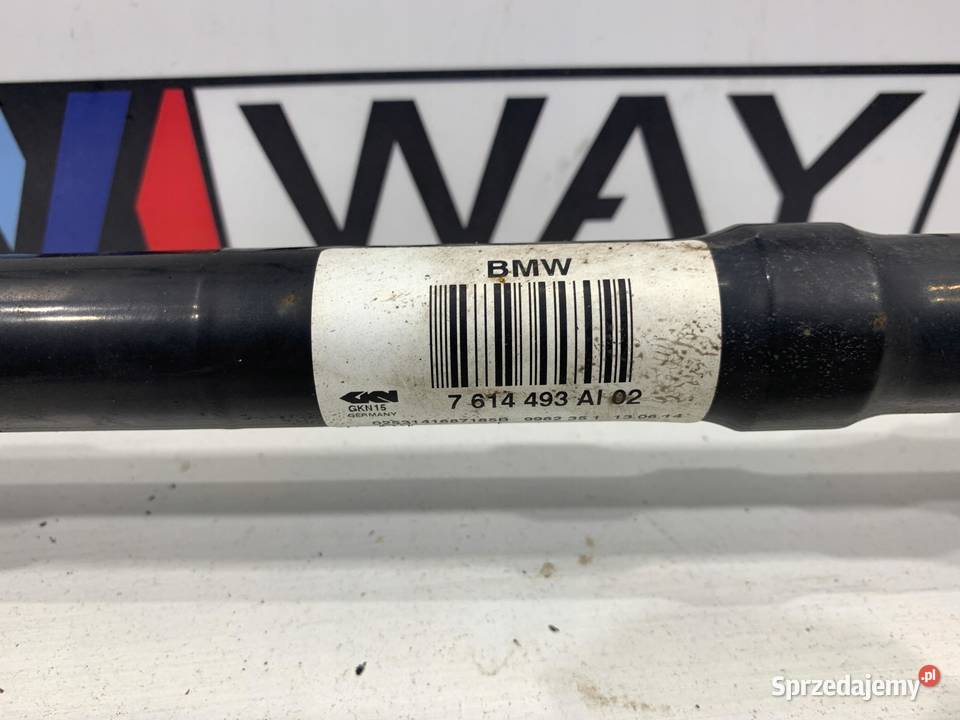 BMW X3 F25 PÓŁOŚ LEWY TYŁ TYLNA XDRIVE 7614493