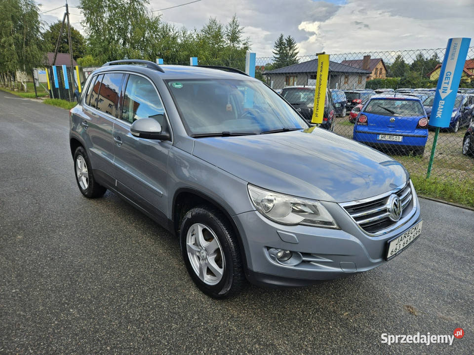 Volkswagen Tiguan Opłacony Zadbany Serwisowy lakier metallic Kisielice